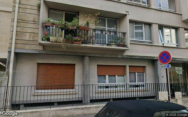 Façade : 19 rue Auguste Lançon, Paris