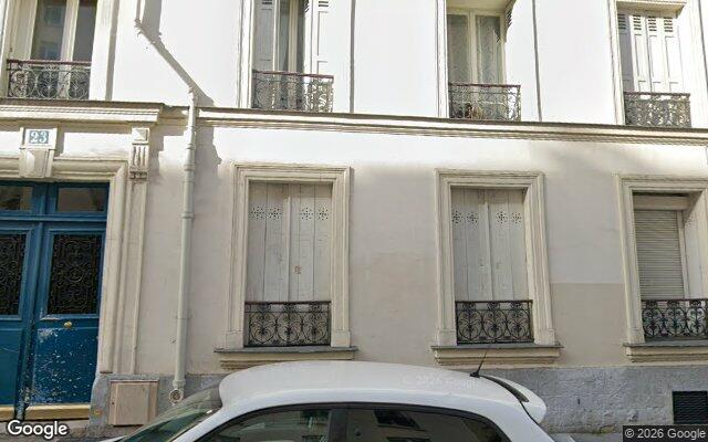 Façade : 23 rue Paul Fort, Paris