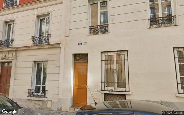 Façade : 14 rue Paul Fort, Paris