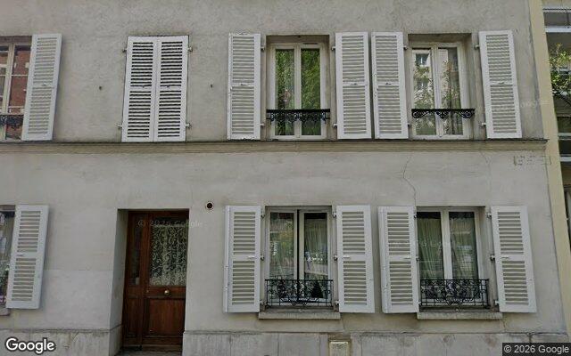 Façade : 34 rue de l'Amiral Mouchez, Paris