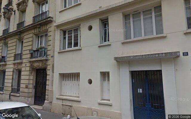 Façade : 10 rue Morère, Paris