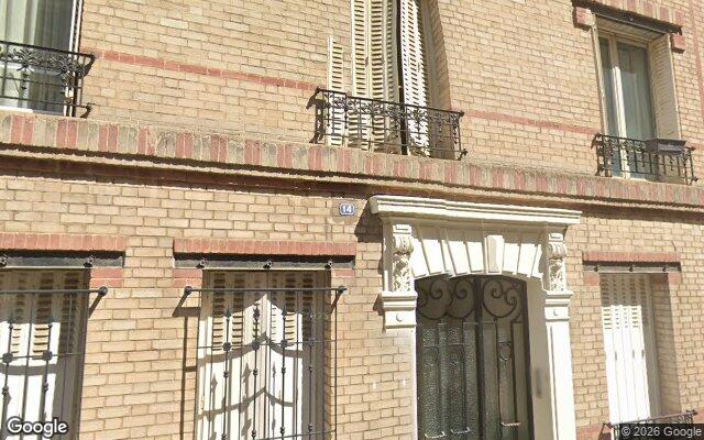 Façade : 14 rue Guyton de Morveau, Paris