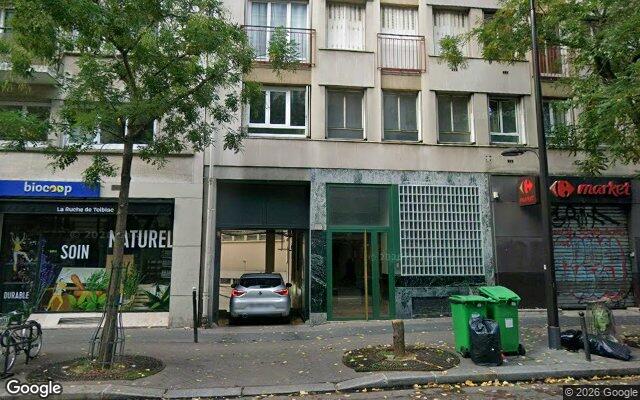 Façade : 178 rue de Tolbiac, Paris