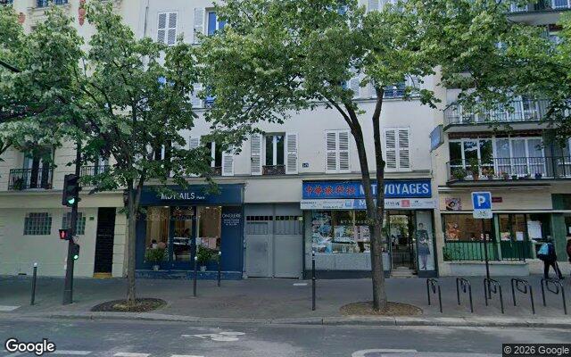 Façade : 149 avenue de Choisy, Paris
