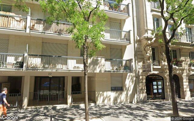Façade : 22 rue d'Alésia, Paris