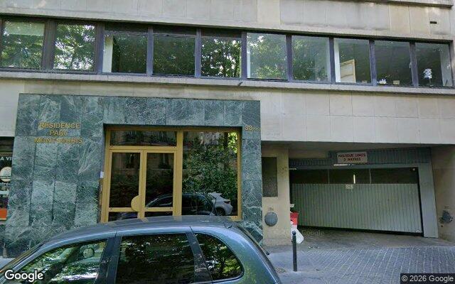Façade : 38B avenue René Coty, Paris
