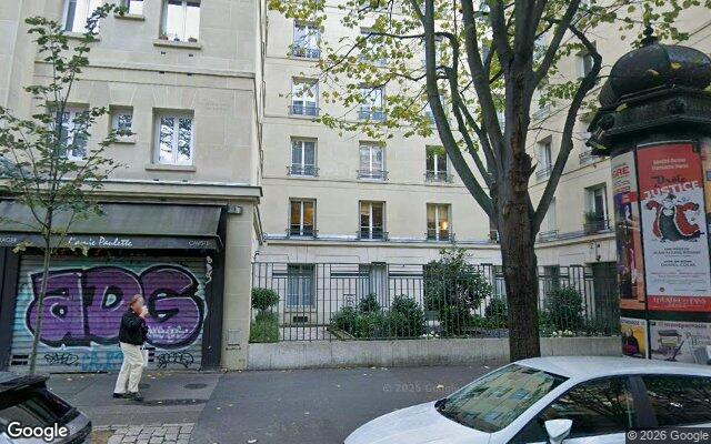Façade : 37 rue Bobillot, Paris