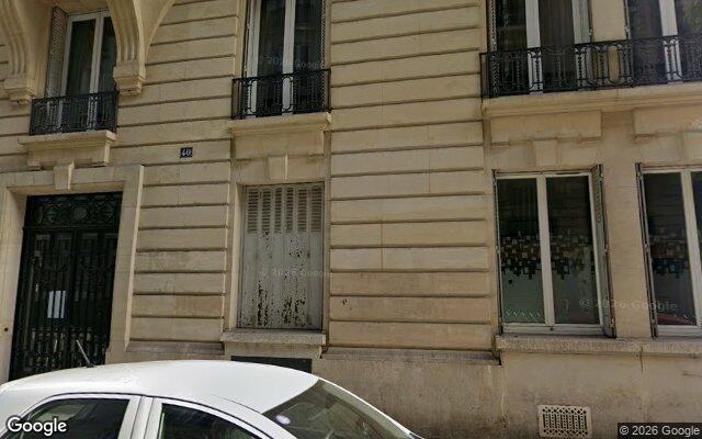 Façade : 40 rue Bezout, Paris