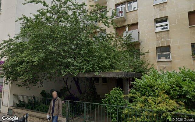 Façade : 26 rue Bezout, Paris