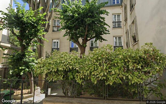 Façade : 27 rue du Couédic, Paris