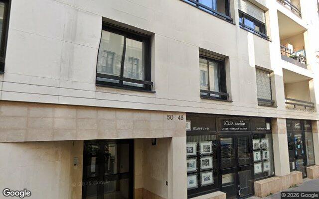 Façade : 48 rue de la Sablière, Paris