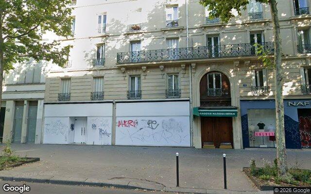 Façade : 12 avenue du Général Leclerc, Paris