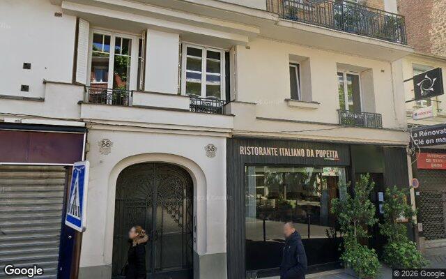 Façade : 55 rue Brancion, Paris