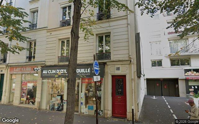 Façade : 64 rue de Vouillé, Paris