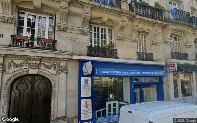 Façade : 41 rue Brancion, Paris