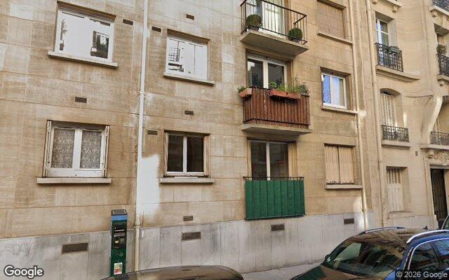 Façade : 4 rue Léon Delagrange, Paris