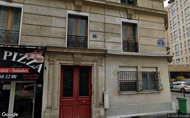 Façade : 2 rue de Madagascar, Paris