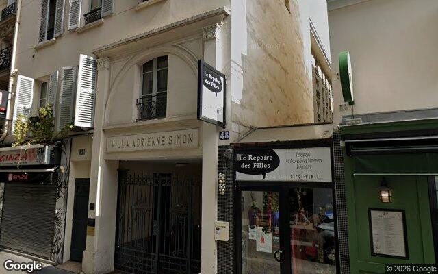 Façade : 48 rue Daguerre, Paris