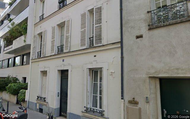 Façade : 5 rue Lalande, Paris
