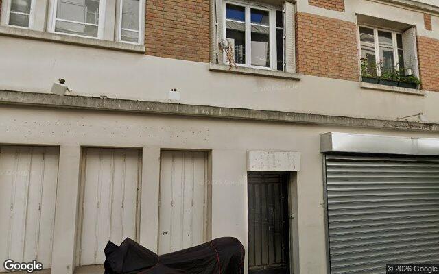 Façade : 27 rue Deparcieux, Paris