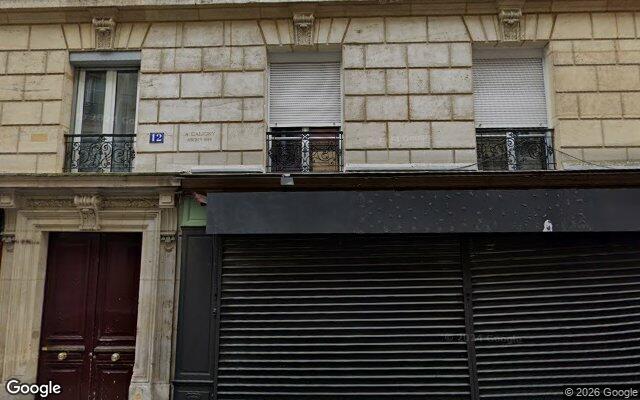Façade : 12 rue de Madagascar, Paris