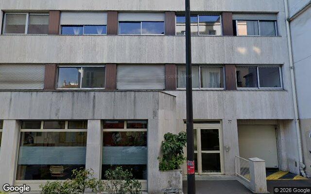 Façade : 77 rue Daguerre, Paris