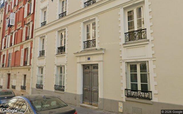 Façade : 7 rue Leriche, Paris