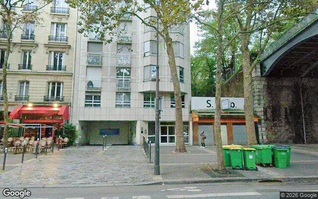 Façade : 268 avenue Daumesnil, Paris