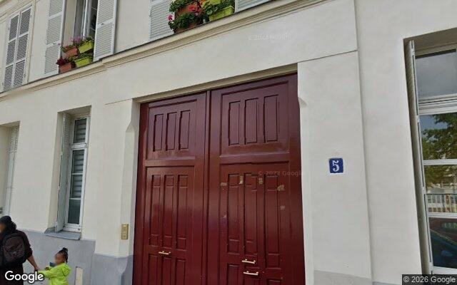 Façade : 5 rue du Banquier, Paris