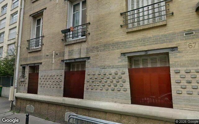 Façade : 67 rue des Meuniers, Paris