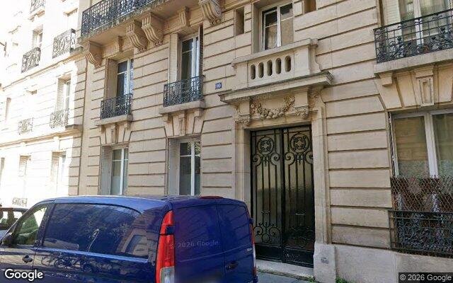 Façade : 10 rue Bouilloux-Lafont, Paris