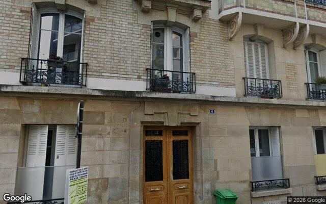 Façade : 6 rue Victor Duruy, Paris