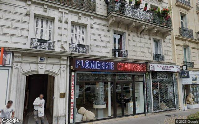 Façade : 72 boulevard Saint-Marcel, Paris