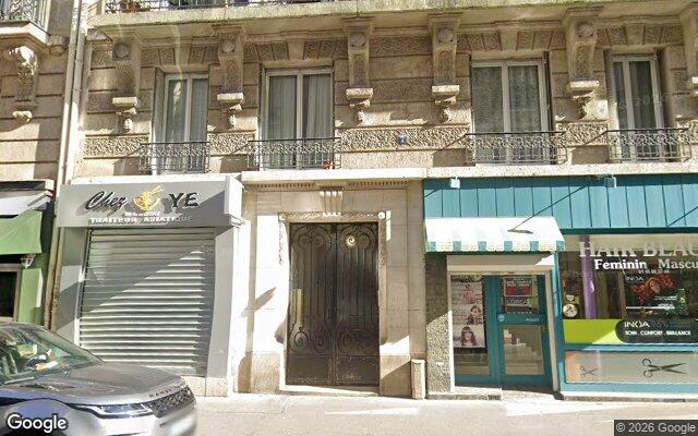 Façade : 7 rue Vasco de Gama, Paris