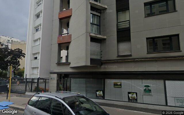 Façade : 116 rue Falguière, Paris