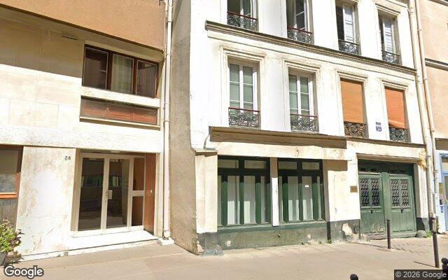 Façade : 36 rue Broca, Paris