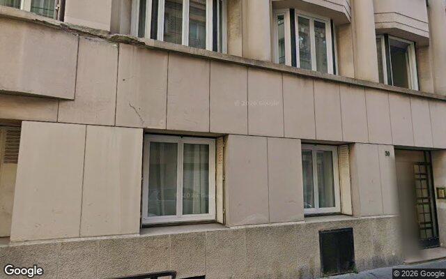 Façade : 39 rue Le Marois, Paris