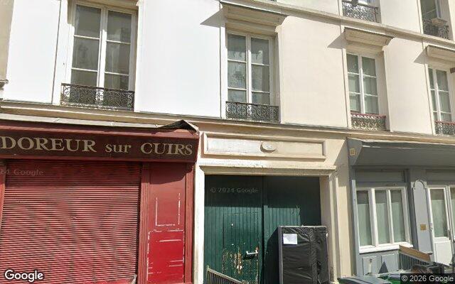 Façade : 34 rue du Fer à Moulin, Paris