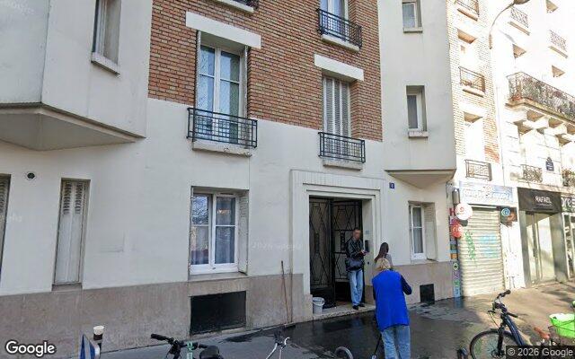 Façade : 4 rue du Commandant Léandri, Paris