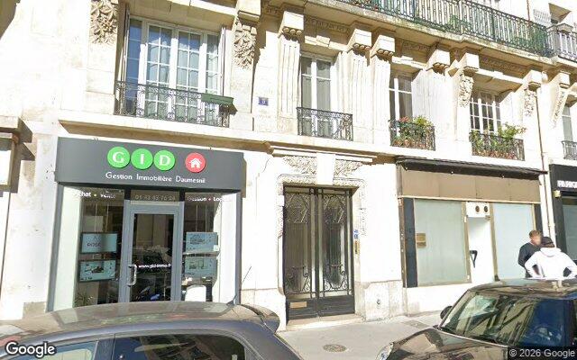 Façade : 5 rue du Docteur Goujon, Paris