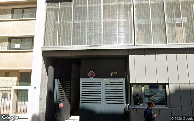 Façade : 8B rue Campagne Première, Paris