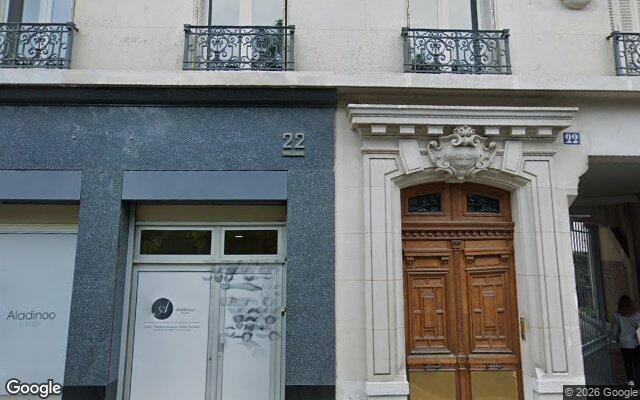 Façade : 22 boulevard Edgar Quinet, Paris