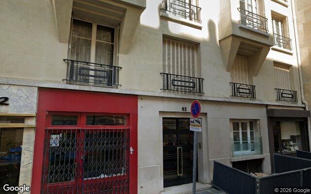 Façade : 92 rue Boileau, Paris