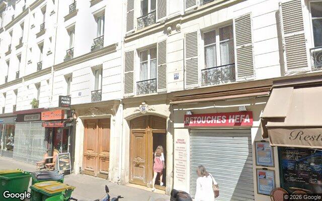 Façade : 26 rue Delambre, Paris