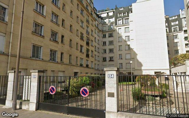 Façade : 136 quai Louis Blériot, Paris