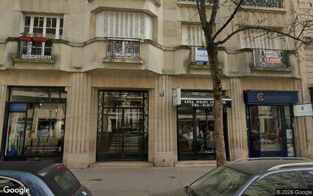 Façade : 75B rue Michel-Ange, Paris