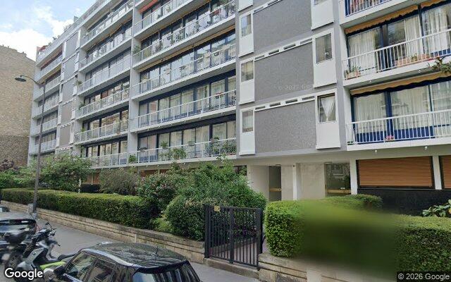 Façade : 19 -21 R de Civry, Paris