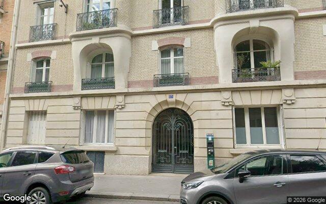 Façade : 53 rue Geoffroy-Saint-Hilaire, Paris