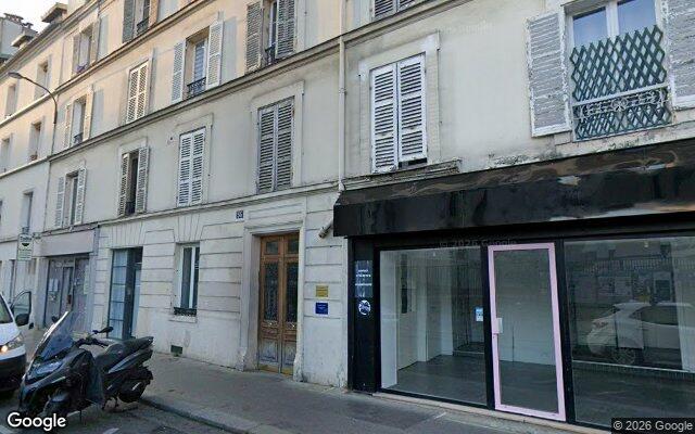 Façade : 56 rue Mademoiselle, Paris