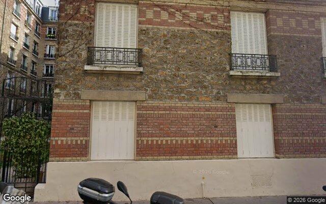 Façade : 11 rue de Civry, Paris